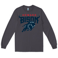 Smoke howard bison Long Sleeve Tee - linhVisuals