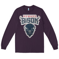 Plum howard bison Long Sleeve Tee - linhVisuals