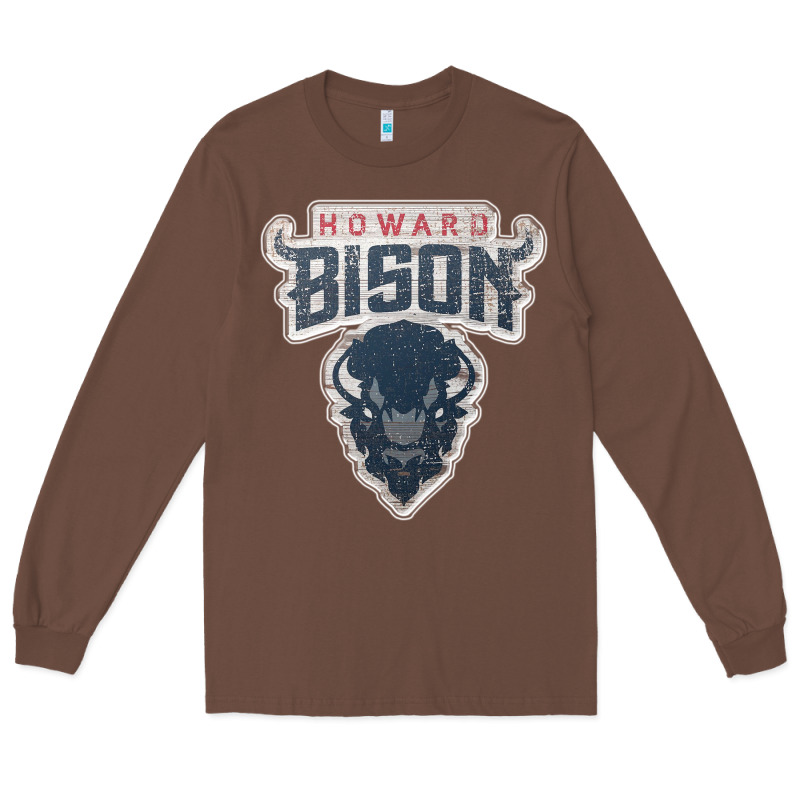 Howard Bison Long Sleeve Tee by linhVisuals | Teevron