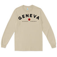 Mushroom geneva switzerland clothing gifts and souvenirs Long Sleeve Tee - linhVisuals
