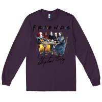 Plum Horror friends Long Sleeve Tee - linhVisuals