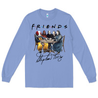 Colony Blue Horror friends Long Sleeve Tee - linhVisuals
