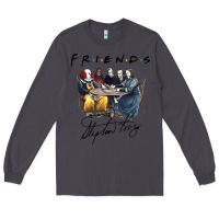 Smoke Horror friends Long Sleeve Tee - linhVisuals
