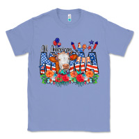 All American Mama Cow Flowers Classic Tee | Teevron