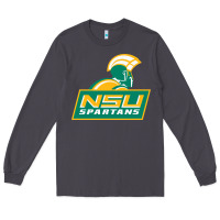 Smoke norfolk state spartans Long Sleeve Tee - linhVisuals