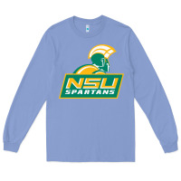 Colony Blue norfolk state spartans Long Sleeve Tee - linhVisuals