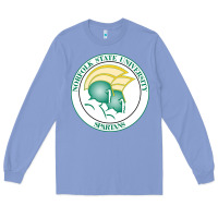 Colony Blue norfolk state spartans Long Sleeve Tee - linhVisuals