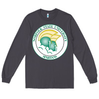 Smoke norfolk state spartans Long Sleeve Tee - linhVisuals