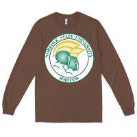 Chestnut norfolk state spartans Long Sleeve Tee - linhVisuals