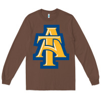 Chestnut north carolina a&t aggies Long Sleeve Tee - linhVisuals