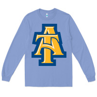Colony Blue north carolina a&t aggies Long Sleeve Tee - linhVisuals