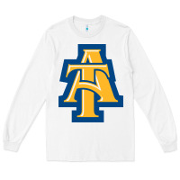 White north carolina a&t aggies Long Sleeve Tee - linhVisuals