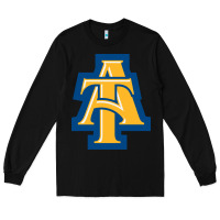 Black north carolina a&t aggies Long Sleeve Tee - linhVisuals