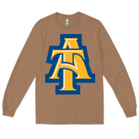 Toasted Coconut north carolina a&t aggies Long Sleeve Tee - linhVisuals
