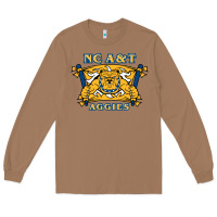 Toasted Coconut north carolina a&t aggies Long Sleeve Tee - linhVisuals