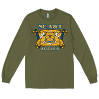 Army Green north carolina a&t aggies Long Sleeve Tee - linhVisuals