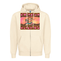 Sandshell cupid valentine's day Zipper Hoodie - RanaPortraitStore