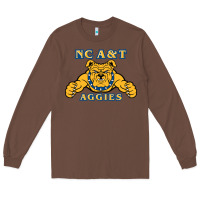 Chestnut north carolina a&t aggies Long Sleeve Tee - linhVisuals