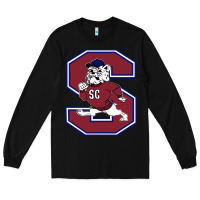 Black south carolina state bulldogs Long Sleeve Tee - linhVisuals