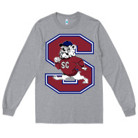 Heather Grey south carolina state bulldogs Long Sleeve Tee - linhVisuals