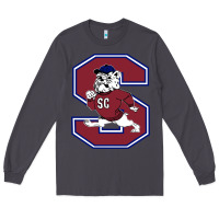 Smoke south carolina state bulldogs Long Sleeve Tee - linhVisuals