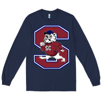 Navy south carolina state bulldogs Long Sleeve Tee - linhVisuals