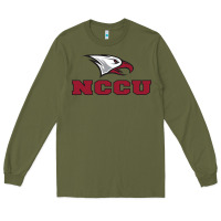 Army Green north carolina central eagles Long Sleeve Tee - linhVisuals