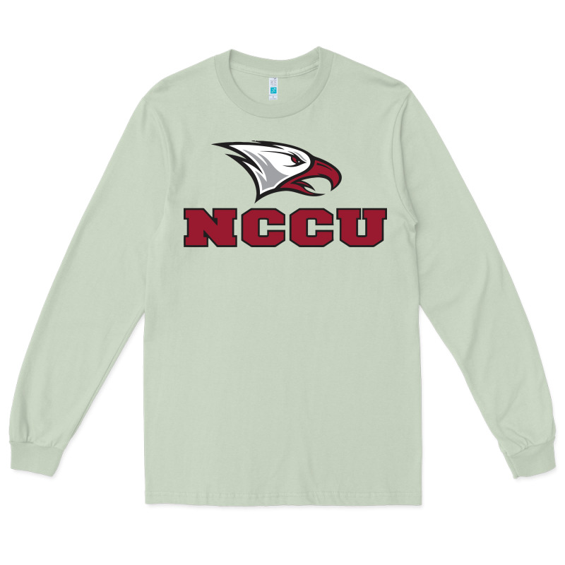 North Carolina Central Eagles Long Sleeve Tee by linhVisuals | Teevron