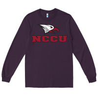 Plum north carolina central eagles Long Sleeve Tee - linhVisuals