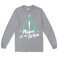 Heather Grey PANIC! AT THE DISCO Long Sleeve Tee - linhVisuals