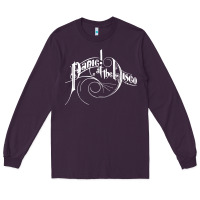 Plum PANIC! AT THE DISCO Long Sleeve Tee - linhVisuals