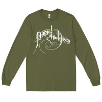 Army Green PANIC! AT THE DISCO Long Sleeve Tee - linhVisuals