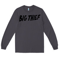 Smoke BIG THIEF Long Sleeve Tee - linhVisuals