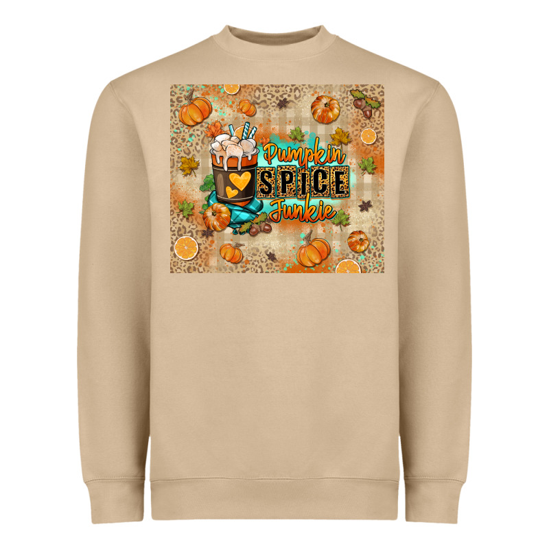 Pumpkin Spice Junkie Heavyweight Sweatshirt by RanaPortraitStore | Teevron
