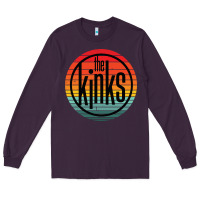 Plum The Kinks Vintage Music Retro Long Sleeve Tee - linhVisuals