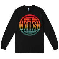Black The Kinks Vintage Music Retro Long Sleeve Tee - linhVisuals