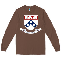 Chestnut upenn shield with banner Long Sleeve Tee - linhVisuals