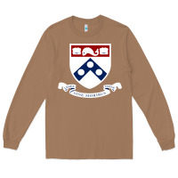 Toasted Coconut upenn shield with banner Long Sleeve Tee - linhVisuals