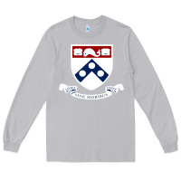 Moon Dust upenn shield with banner Long Sleeve Tee - linhVisuals