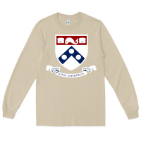 Mushroom upenn shield with banner Long Sleeve Tee - linhVisuals