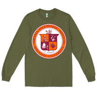 Army Green virginia tech seal Long Sleeve Tee - linhVisuals