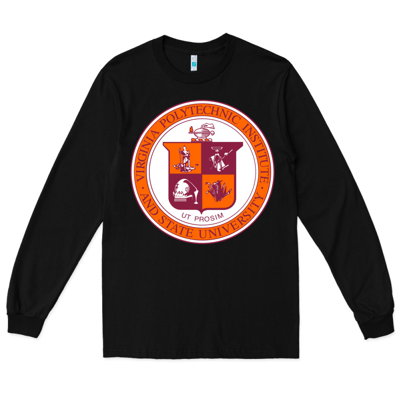 Virginia Tech Seal Long Sleeve Tee by linhVisuals | Teevron