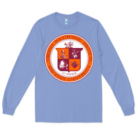 Colony Blue virginia tech seal Long Sleeve Tee - linhVisuals