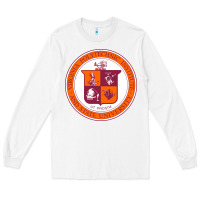 White virginia tech seal Long Sleeve Tee - linhVisuals
