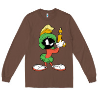 Chestnut marvin the martian looney Long Sleeve Tee - linhVisuals