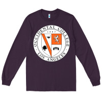 Plum college of occidental Long Sleeve Tee - linhVisuals