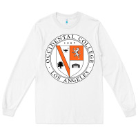 White college of occidental Long Sleeve Tee - linhVisuals