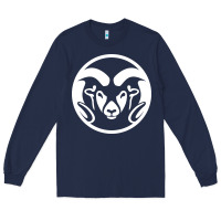 Navy colorado state rams Long Sleeve Tee - linhVisuals