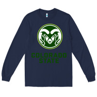 Navy colorado state rams Long Sleeve Tee - linhVisuals