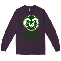 Plum colorado state rams Long Sleeve Tee - linhVisuals